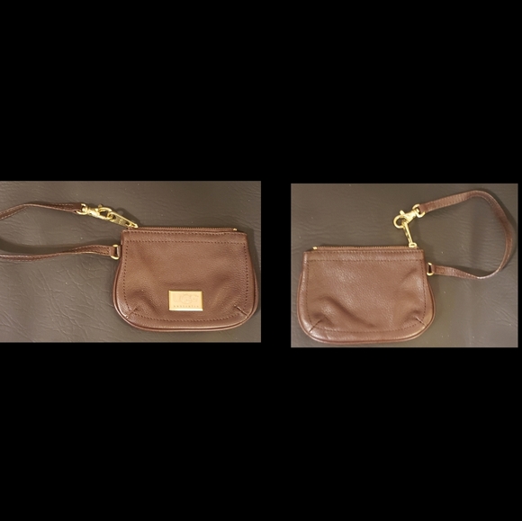 UGG Australia Brown Leather Wristlet - Picture 4 of 5
